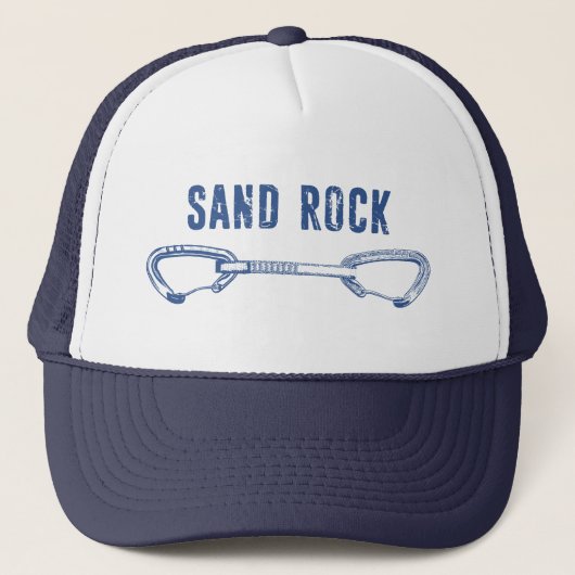 Sand Rock Alabama Rotsvast Klimmen Trucker Pet (Voorkant)