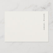 Sand Rock Beach Seascape Weddenschap Informatiekaartje (Achterkant)