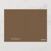 Sand schrijfliefde briefkaart (Achterkant)