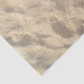 Sand scrapbook tissuepapier (Detail)