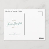 Sand Sculptures-Briefkaart voor kerstmis Briefkaart (Achterkant)