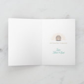 Sand Sculptures-kerstkaart Kaart (Binnen)