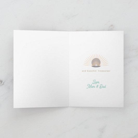 Sand Sculptures-kerstkaart Kaart (Binnen)