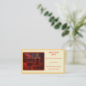 Sand Smoke Cigar Shop Visitekaartje (Staand voorkant)