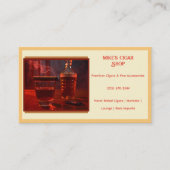 Sand Smoke Cigar Shop Visitekaartje (Voorkant)