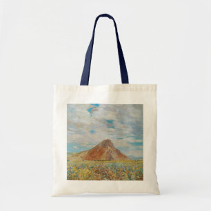 Sand Springs Butte door Childe Hassam, Vintage Kun Tote Bag
