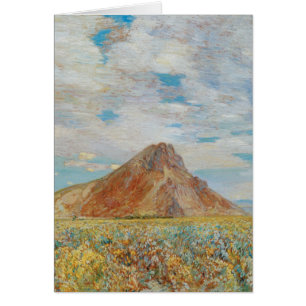Sand Springs Butte van Childe Hassam,  kunst