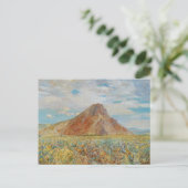 Sand Springs Butte van Childe Hassam,  kunst Briefkaart (Staand voorkant)
