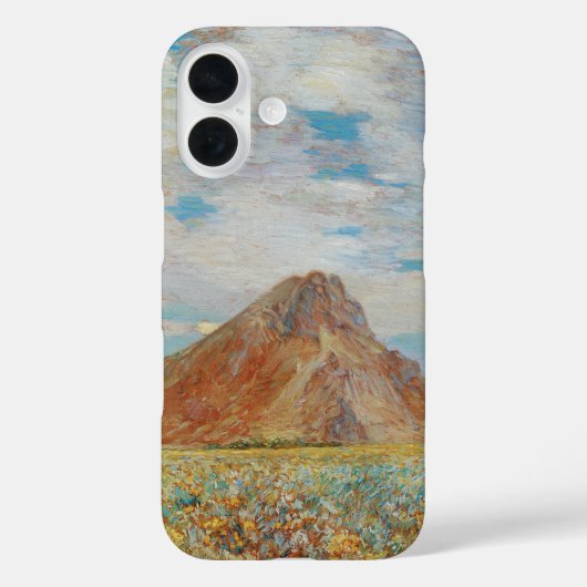 Sand Springs Butte van Childe Hassam, kunst Case-Mate iPhone Case (Achterkant)