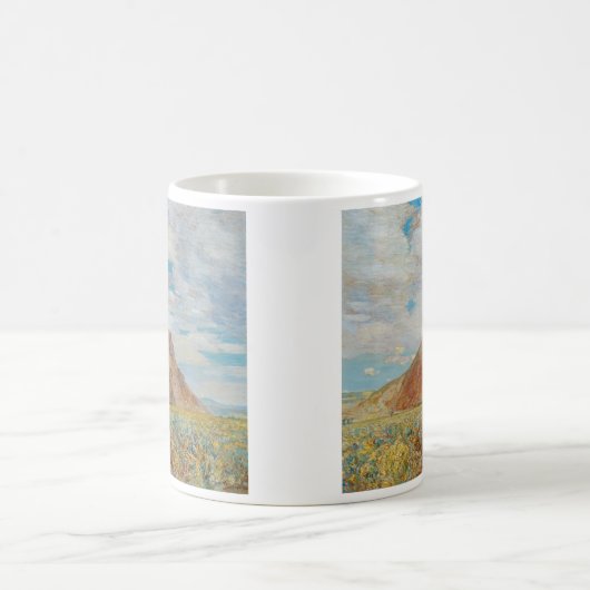Sand Springs Butte van Childe Hassam,  kunst Koffiemok (Center)