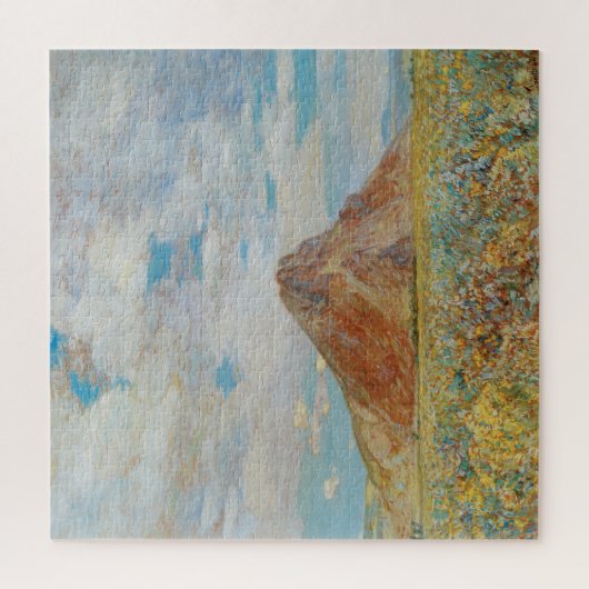 Sand Springs Butte van Childe Hassam,  kunst Legpuzzel (Verticaal)