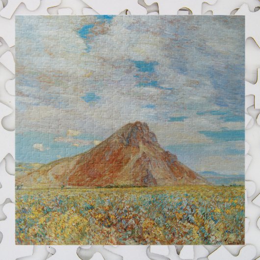Sand Springs Butte van Childe Hassam,  kunst Legpuzzel