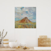 Sand Springs Butte van Childe Hassam,  kunst Poster (Keuken)