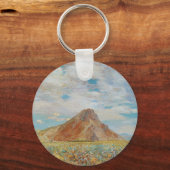 Sand Springs Butte van Childe Hassam,  kunst Sleutelhanger (Voorkant)