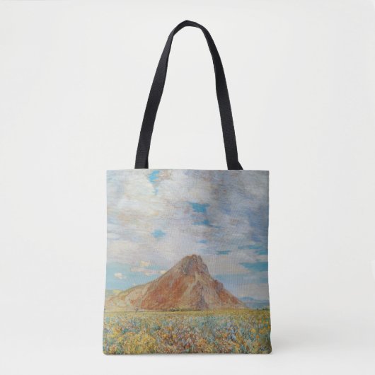 Sand Springs Butte van Childe Hassam,  kunst Tote Bag (Voorkant)