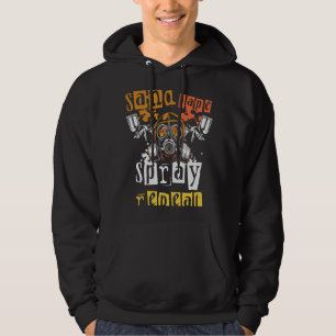 Sand Tape Spray Herhalen Automatische body Painter Hoodie
