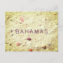 Sand Textured Bahamas Briefkaart