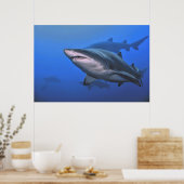 Sand Tiger Shark Poster (Keuken)