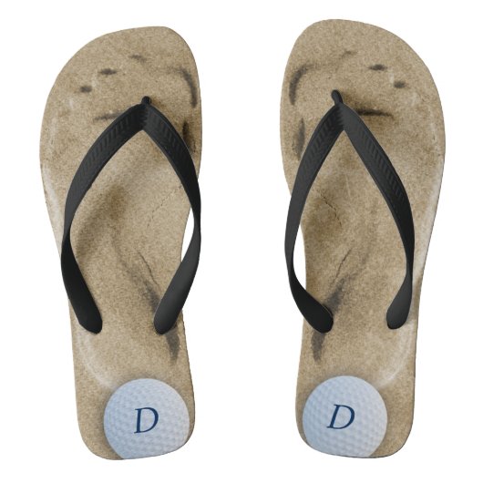 Sand Trap Footprint Flip Flops for Golfers (Voetbed)