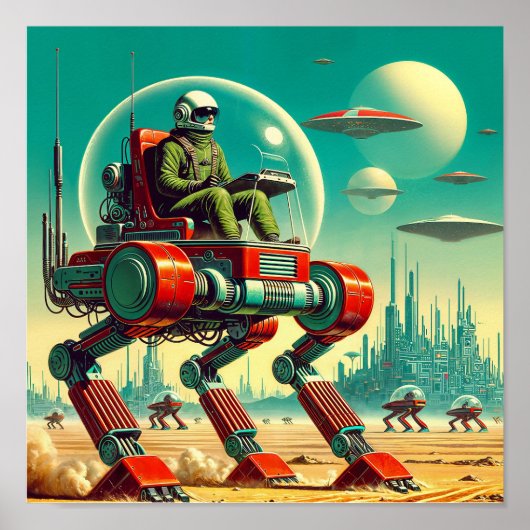 Sand Walker  Poster (Voorkant)