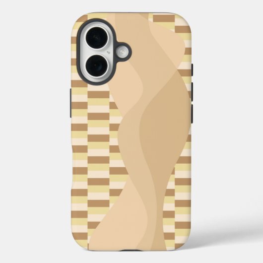 Sand Wave on sandy Ground Case-Mate iPhone Case (Achterkant)