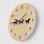 Sand Wild Horses Grote Klok (Hoek)