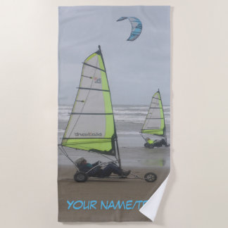 Sand Yachting Cust. Beach Towel Strandlaken