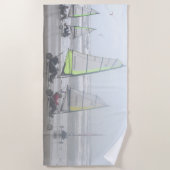 Sand Yachting Group Beach Towel Strandlaken (Voorkant)