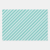 Sand & Zee 2 Candy Cane Stripe Vakantie Inpakpapier Vel (Voorkant 2)