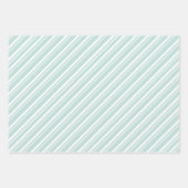 Sand & Zee Candy Cane Stripe Vakantie Inpakpapier Vel (Voorkant 3)