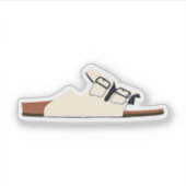 Sandaal met riempjes sticker (Voorkant)