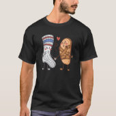 Sandal and Sock Love Couple T-shirt (Voorkant)
