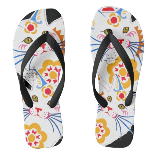 Sandal Magic City Katten Teenslippers (Voetbed)