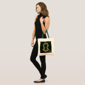 Sandal of the Prophet (Green) Marmer & Gold Tote Bag (Voorkant (model))