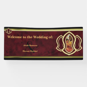 Sandal of the Prophet-Red Marble & Gold-Monogram Spandoek