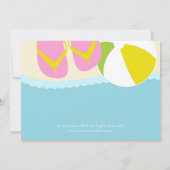 Sandalen en de Uitnodiging van de Ball van de Ball (Achterkant)