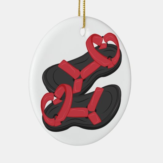 Sandalen Keramisch Ornament (Rechts)