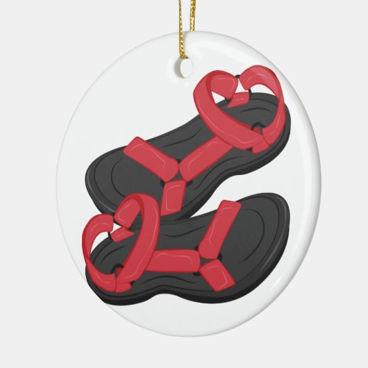 Sandalen Keramisch Ornament (Links)