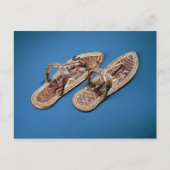 Sandalen, Tomb of Tutankhamun, Nieuw Koninkrijk Briefkaart (Voorkant)