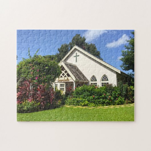 Sandals Chapel Jamaica. Legpuzzel (Horizontaal)
