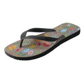 sandals with an innovative floral design teenslippers (Schuin)