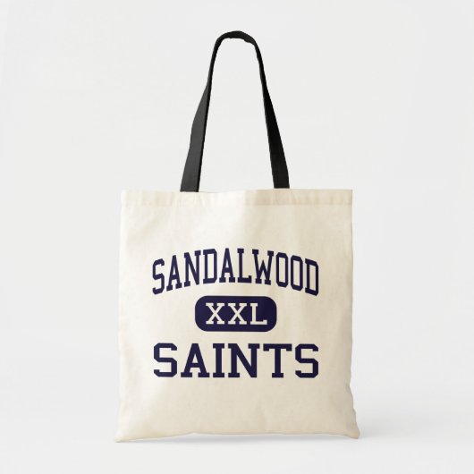 Sandalwood - Saints - High-Jacksonville Florida Tote Bag (Voorkant)