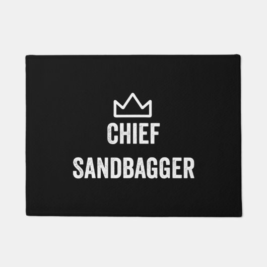 Sandbagger Golf Meme Bjj Chess Sandbag Deurmat (Voorkant)