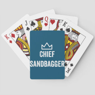 Sandbagger Golf Meme Bjj Chess Sandbag Pokerkaarten