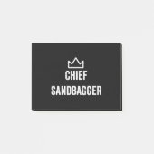 Sandbagger Golf Meme Bjj Chess Sandbag Post-it® Notes (Voorkant)
