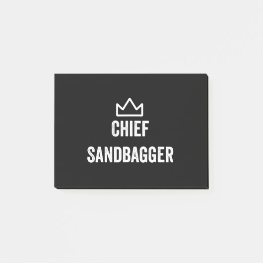 Sandbagger Golf Meme Bjj Chess Sandbag Post-it® Notes (Voorkant)