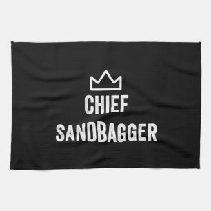Sandbagger Golf Meme Bjj Chess Sandbag Theedoek