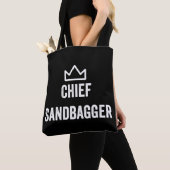 Sandbagger Golf Meme Bjj Chess Sandbag Tote Bag (Dichtbij)
