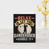 Sandbagger Golf Sandbagger Kaart (Gele Bloem)