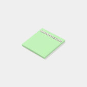 Sandbagger groene notitieblokken post-it® notes (Schuin)